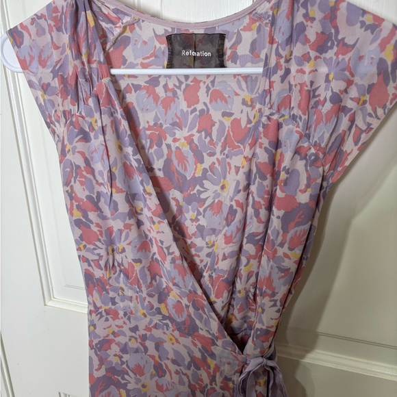 Reformation haven Carole purple floral maxi dress - Picture 4 of 6